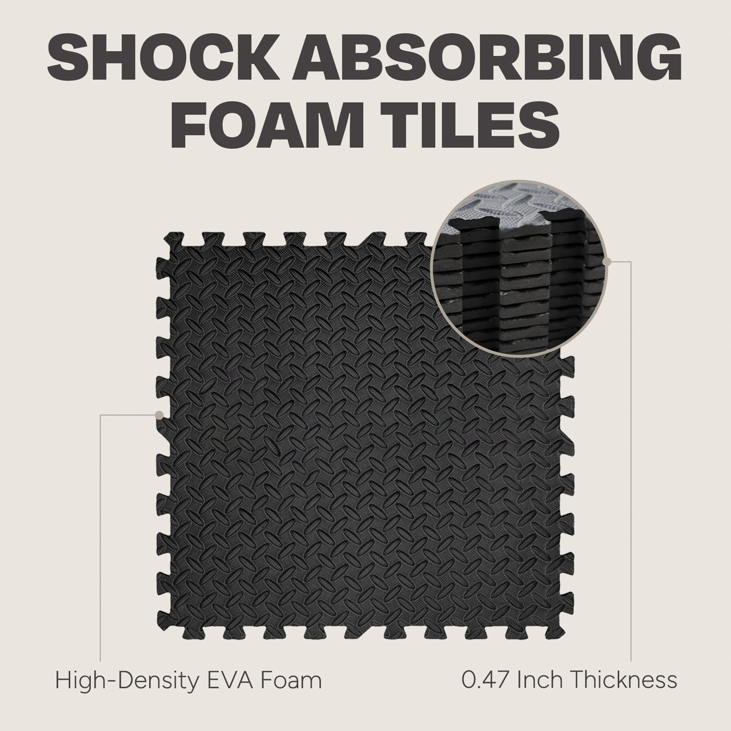 GYM FLOORING EXERCISE MATS