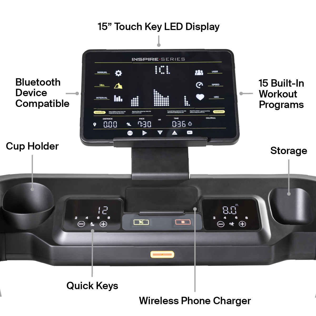 INSPIRE SERIES T5 TREADMILL